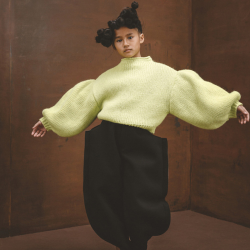 AW22[ƲũƼ丮]Tricot Balloon Jumper Ʈ_ο