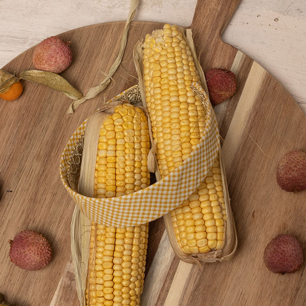 [ֻڶ] Yellow gingham flat headband_Ӹ-BR22KAHAB0038YEL