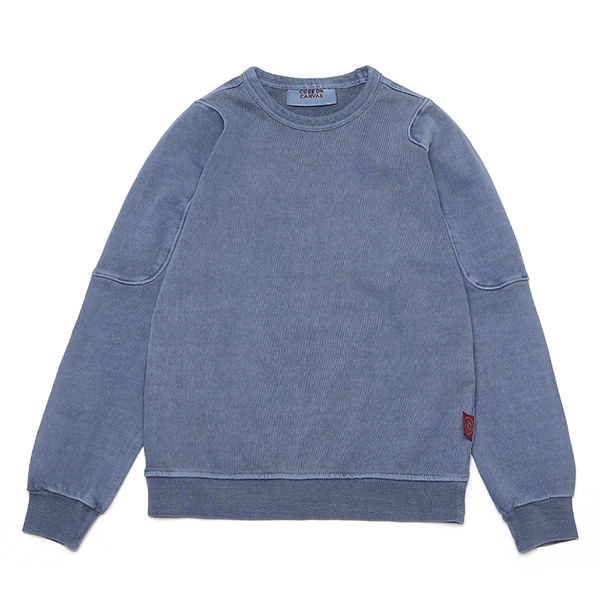 22fw[ڵĵ]PATCH SWEATSHIRT (PIGMENT BLUE) 