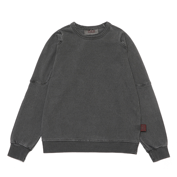 22fw[ڵĵ]PATCH SWEATSHIRT (PIGMENT CHARCOAL) 
