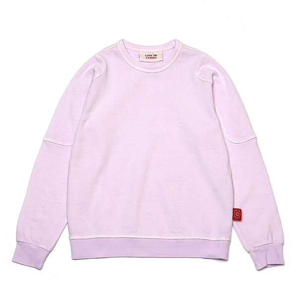 22fw[ڵĵ]PATCH SWEATSHIRT (PIGMENT PURPLE) 