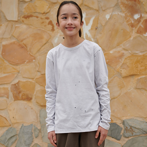 22fw[ڵĵ]LS REGULAR TEE (PIGMENT SPRAY-GREY) Ƽ