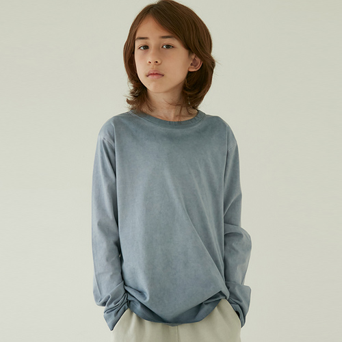 22fw[ڵĵ]PIMA LONG SLEEVE TEE (LUNAR DYE CHARCOAL)Ƽ