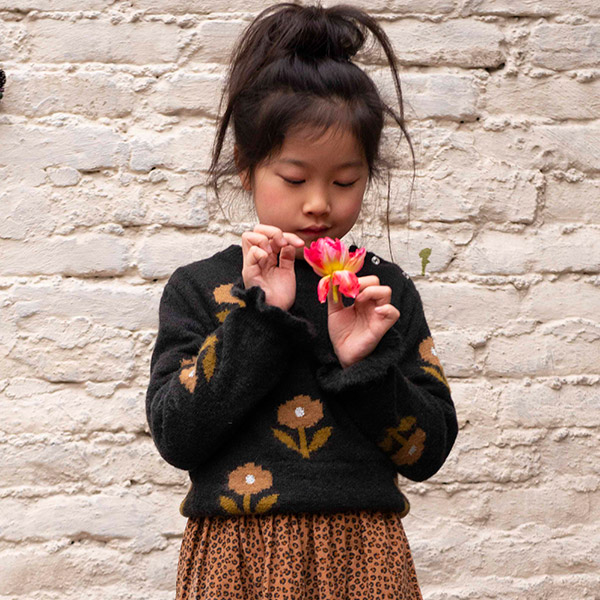 [п̴]JACQUARD FLEURS -ET22KAJUPV202BIT