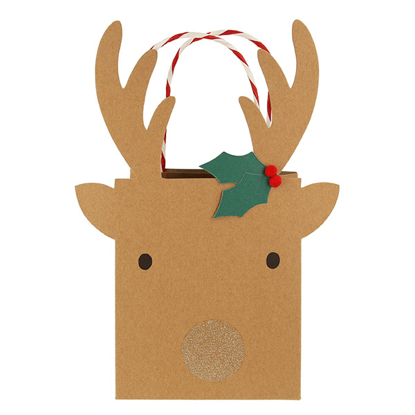 [޸޸]Medium Reindeer Gift Bags-ME225414