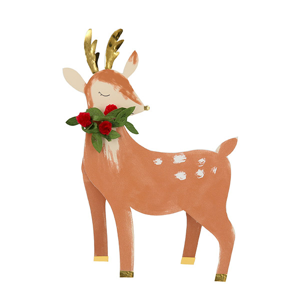 [޸޸]Festive Reindeer Stand Up Card_ī-ME210025