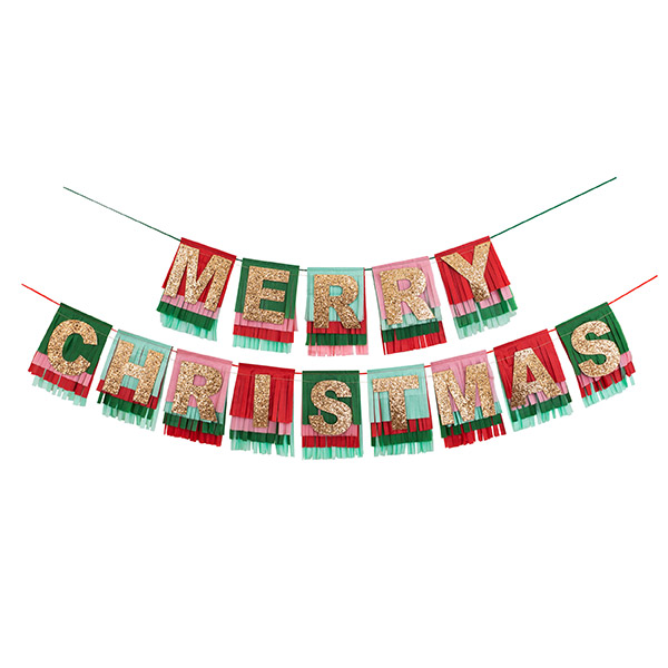 [޸޸]Merry Christmas fringe garland_Ƽ-ME224964