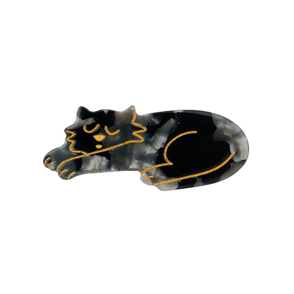 [쿠쿠수제뜨] Black Cat 헤어클립-SU00ANPIN0018NOI