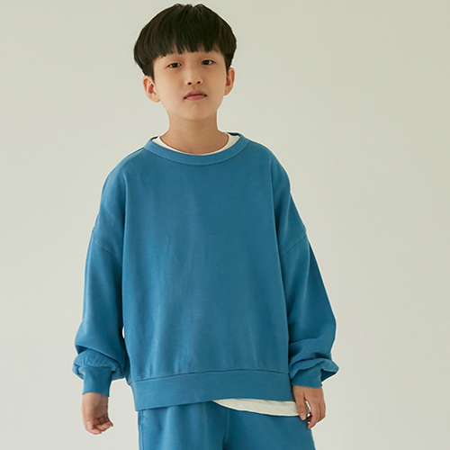 22fw[ڵĵ]LIGHT TERRY SWEATSHIRT (NATURAL INDIGO)