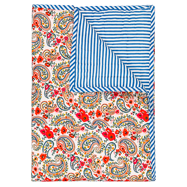 [ڶī]KASHMIR PRINT ̱ ̺ (SINGLE : 150x220)-LL22LAWBLK0004KAP