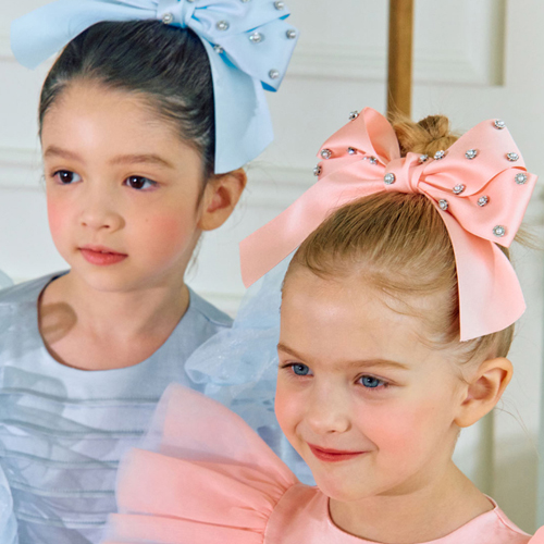 [뿤忥]Twinkle pearl adorned big bow hair clip Ŭ 21