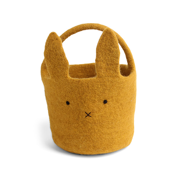 [ر׸ؽ]Big Bunny Basket Ochre ٽ-EN00LNBAG5012BNY