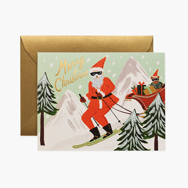 []SKIING SANTA ī-RP00ANCAD1417NON