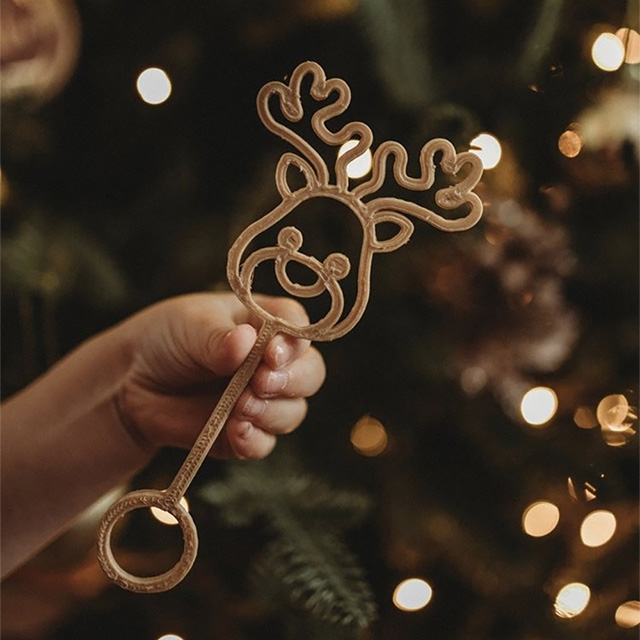 [ŲũƮ]Reindeer Eco Bubble Wand