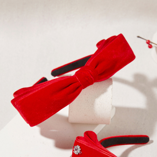 [뿤忥]Red Velvet Bow headband_-Essential