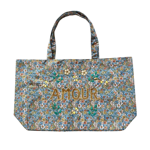 [까사오]Kossiwa bag embroidered AMOUR-CA00LNBAG1765AMO