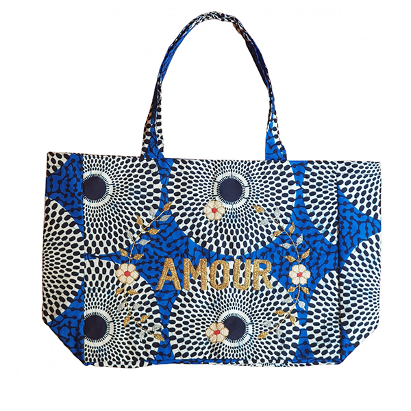 까사오[CSAO]Kossiwa bag embroidered AMOUR-CA00LNBAG1508AMO