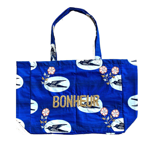 [CSAO]Kossiwa bag embroidered BONHEUR-CA00LNBAG1428BON