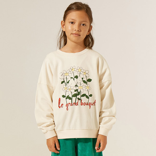 30[įĸ]LE GRAND BOUQUET SWEATSHIRT-CM23KSTOP0026ECR