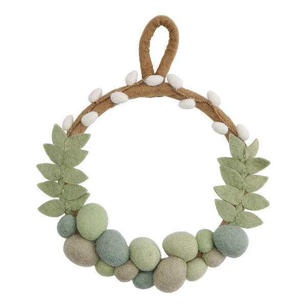[ر׸ؽ]Green Egg Wreath Easter-EN00LNIGD6613GRN