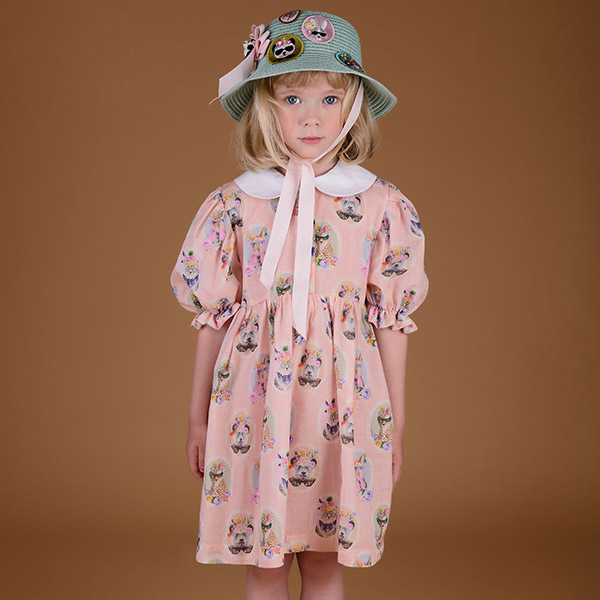 [÷]Animal Dress-RB23KSDRE0012PNK