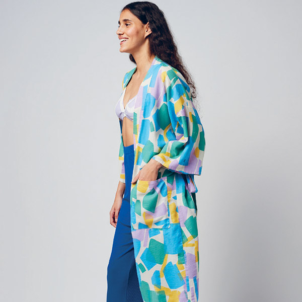 30MRCL []Multicolour Kimono-BB23WSOUTD069010