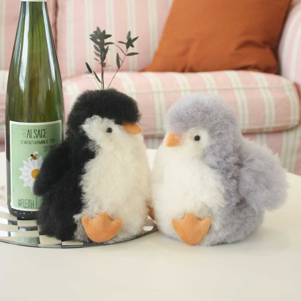 [Ƹī]ī ̺   Alpaca baby penguin doll