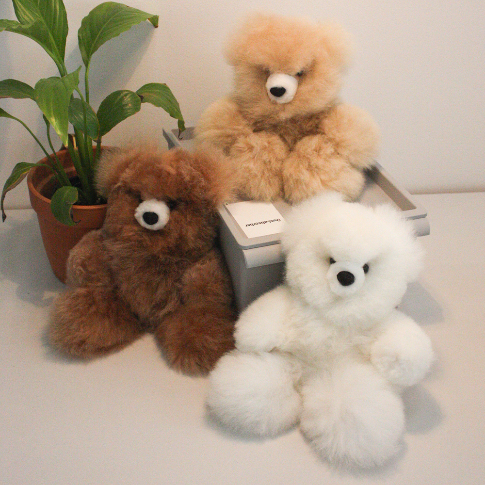 [아르떼알파카]알파카 테디베어 Alpaca teddy bear (M size)