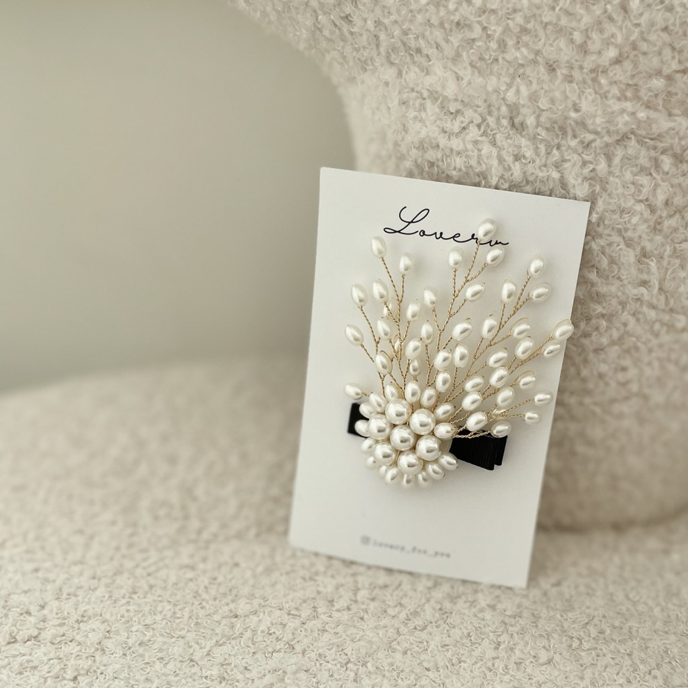 LOVERY[κ] pearl hairpin