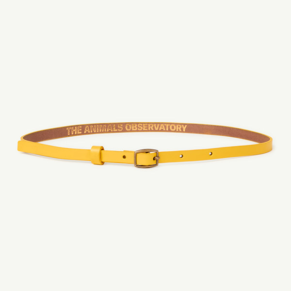 [Ÿ]Ibis Yellow Belt-TA23KSBEL0195YEW