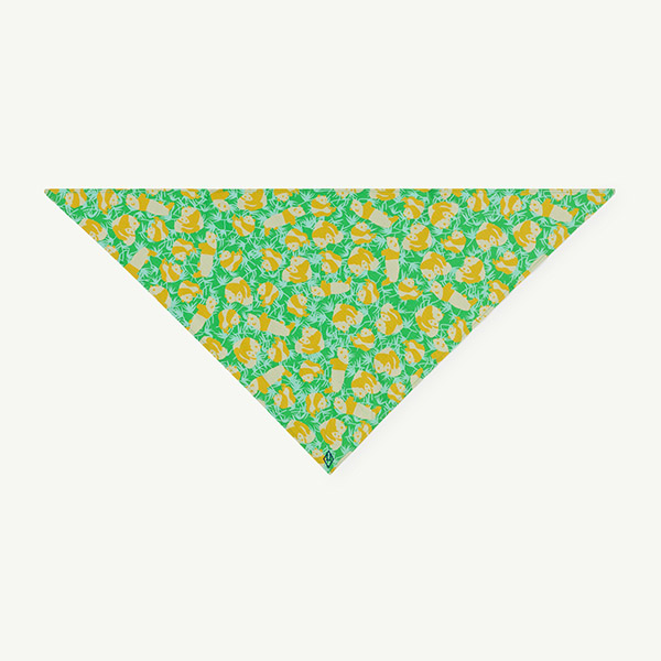 [Ÿ]Flowers Green Ray Scarf-TA23KSSCA0208GRN