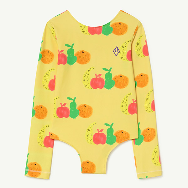 [Ÿ]Fruits Yellow Clownfish Swimsuit-TA23KSSWM0034YEW