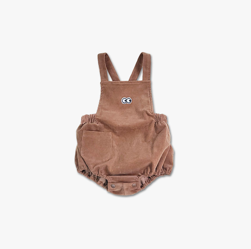 [ũũ]Baby's Classic Romper_Brown 