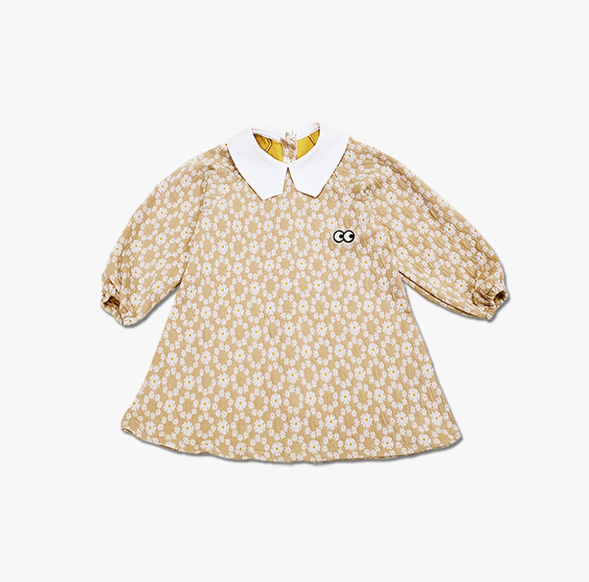 [ũũ]Irish JQ Pentagon Dress_Beige