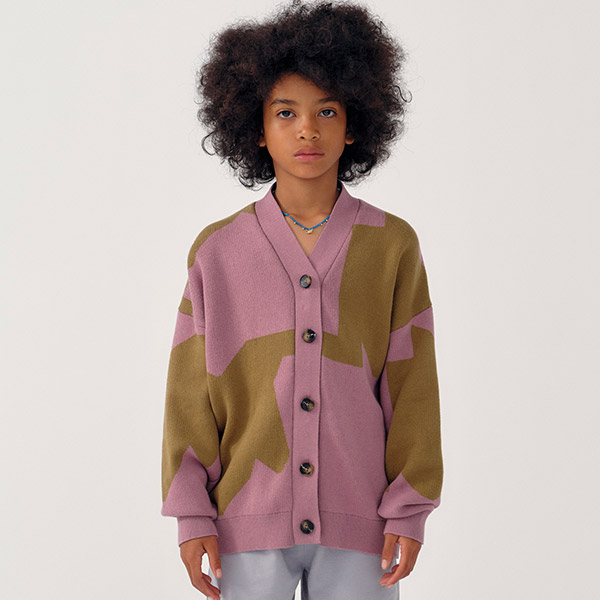 40[ν丮]Jacquard Cardigan-MA23KSCARS126MVE