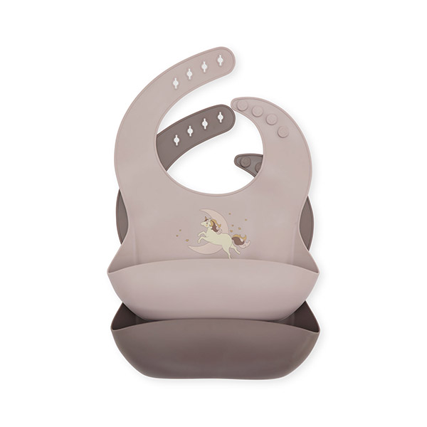 []2 PACK SILICONE BIB-KS23KSBIB4393UCR