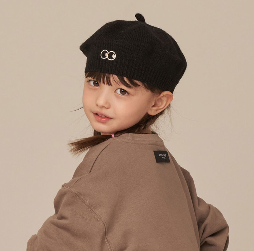 [ũũ]Kids knit beret