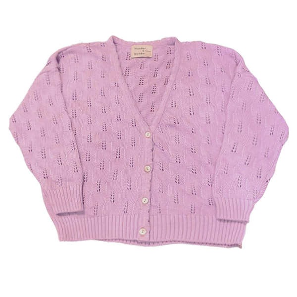 30[ؿ]Pointelle Cardigan-WW23KSCAR0006WIS