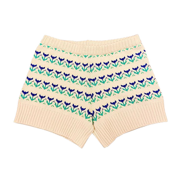 30[ؿ]Floral Knit Twin Set Bottom-WW23KSSHT0011CFL
