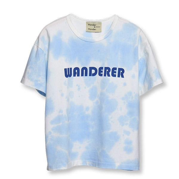 30[ؿ]Wanderer Tie Dye Tee-WW23KSTSH0017SKT