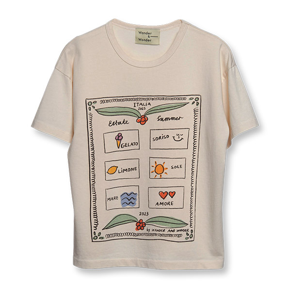 23SS[ؿ]Tea Towel Tee-WW23KSTSH0019ECR