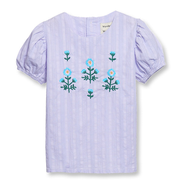 [ؿ]]Embroidered Blouse-WW23KSBLO0023PER