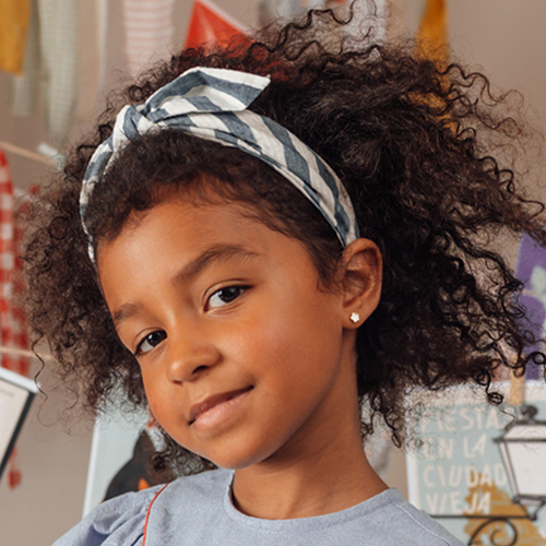 0615 23SS[ֻڶ]Navy Stripe bow headband_-BR23KSHBD0065NST