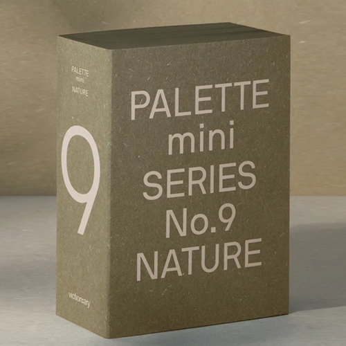 [북스타일]PALETTE Mini 09: Nature: New earth tone graphics