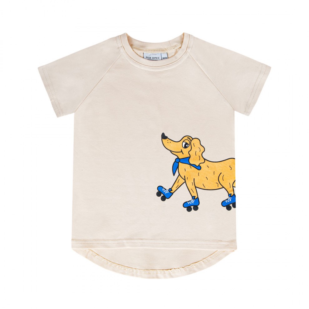 23SS[]ROLLER SINGLE TSHIRT IVORY_Ƽ