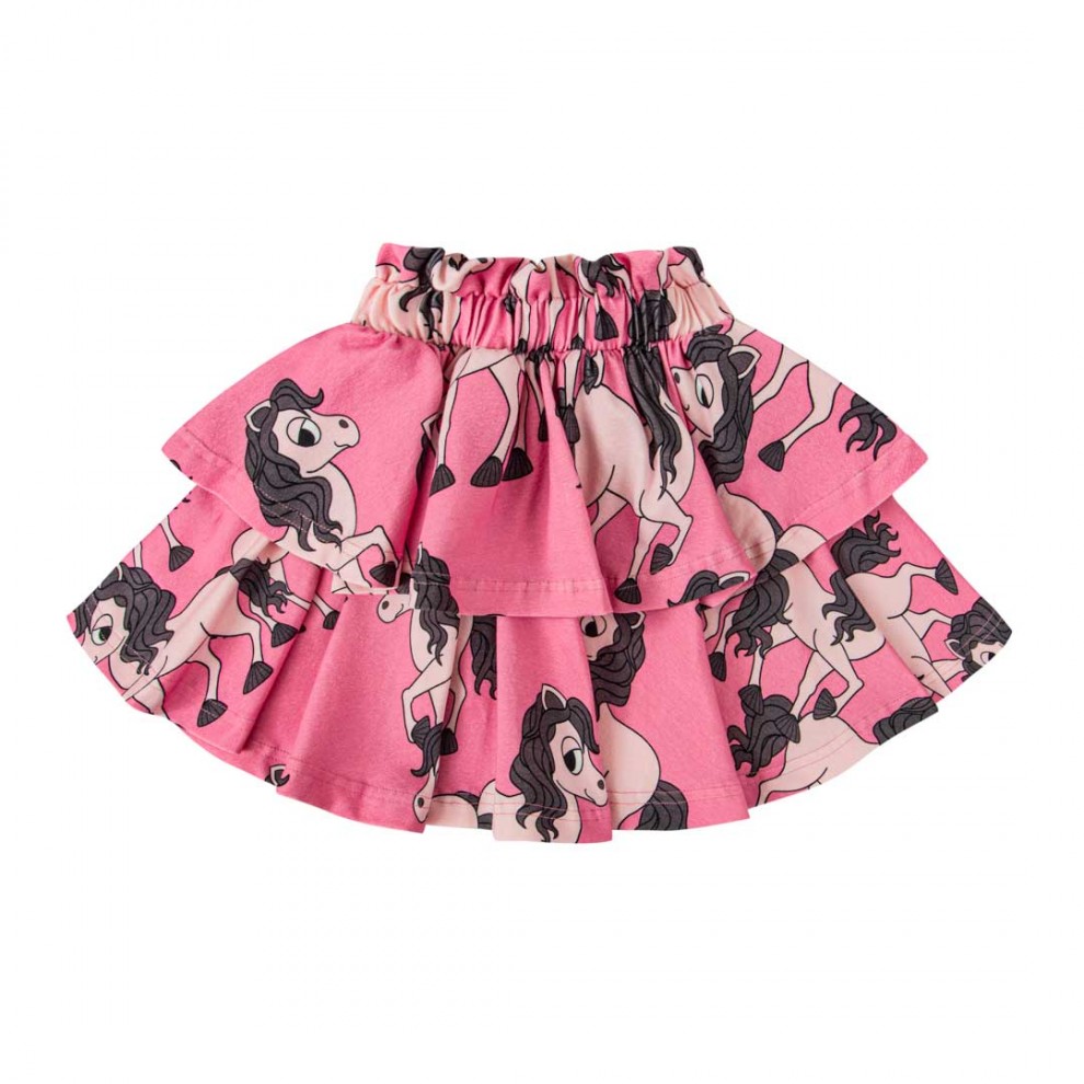 23SS[]HORSIE WAVE SKIRT PINK_ĿƮ