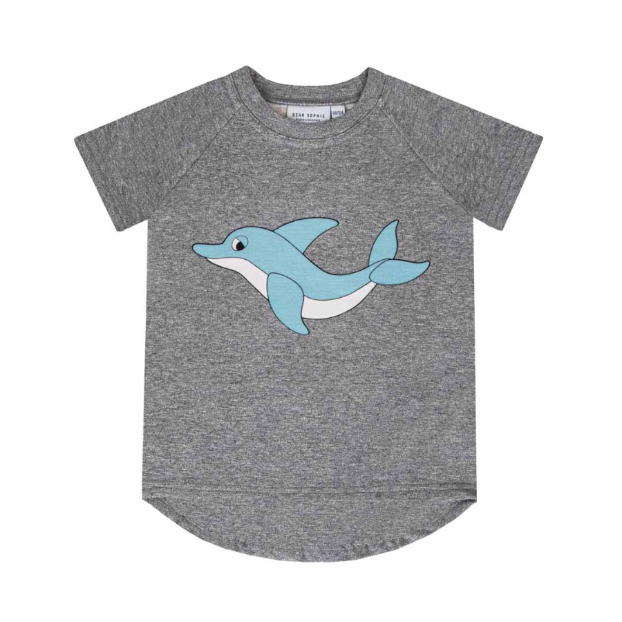 23SS[]DOLPHIN  TSHIRT GREY_Ƽ