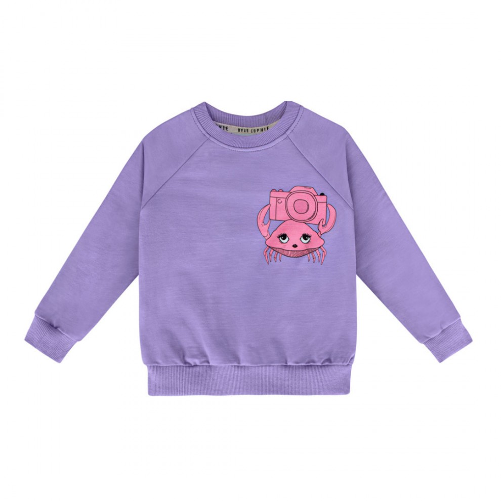23SS[]CRABI SWEATSHIRT PURPLE_