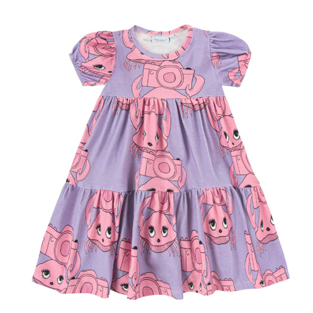 23SS[]CRABI PUFF DRESS PURPLE_巹