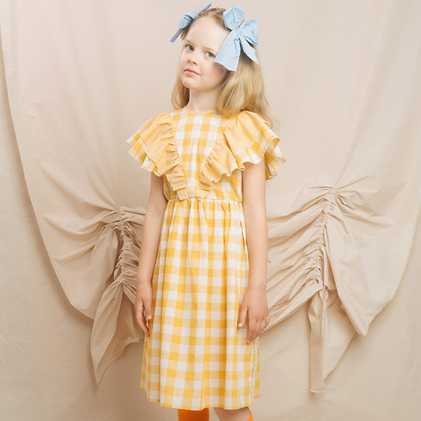 30[ĵ]Maxi Dress Alex Yellow-PM23KSDRE1709YLW